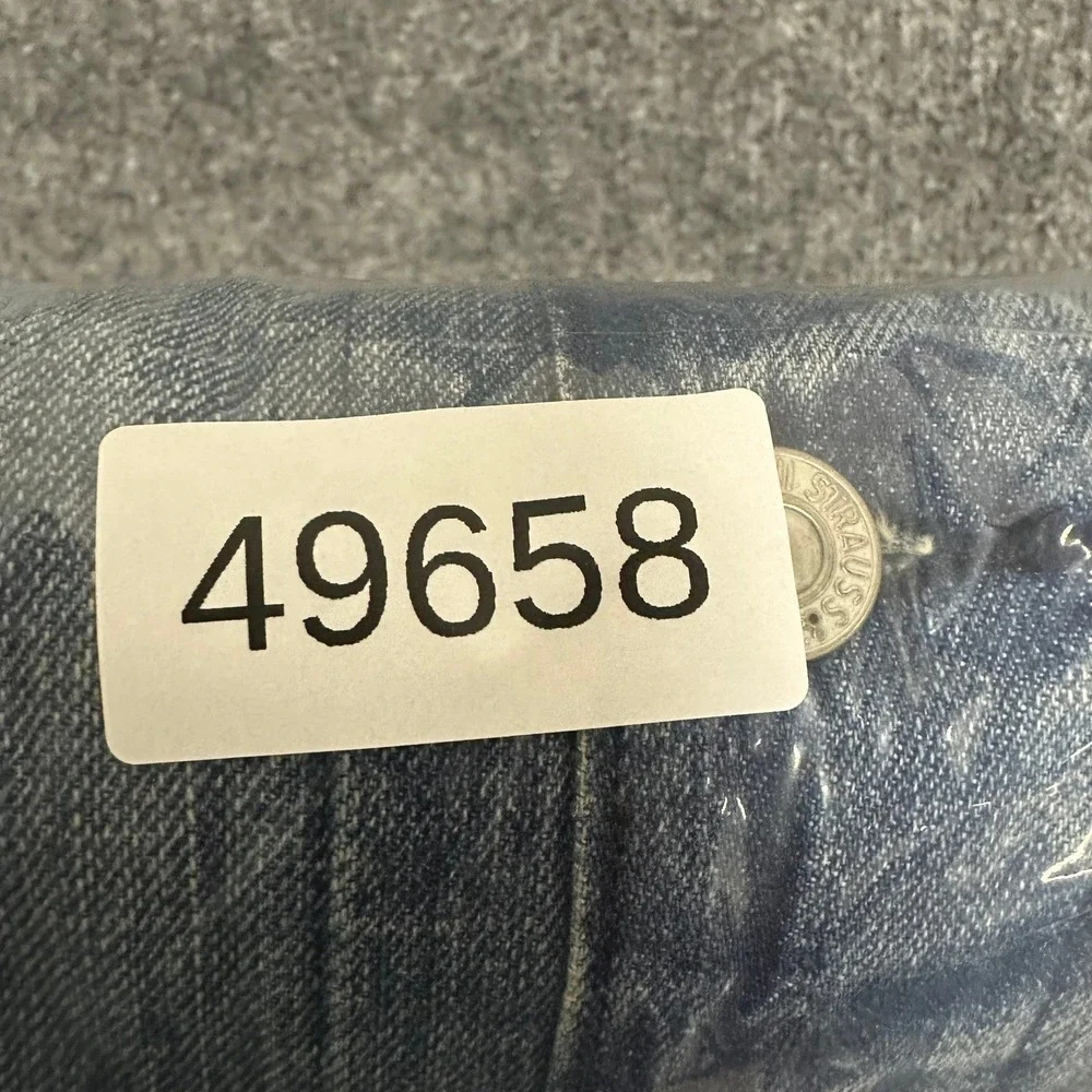Levi Denim Jacket Womens XS Blue Trucker Cotton Slim Casual Jean Jacket 70270